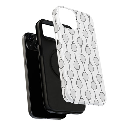 Impact-Resistant Phone Case- Tennis Racquets