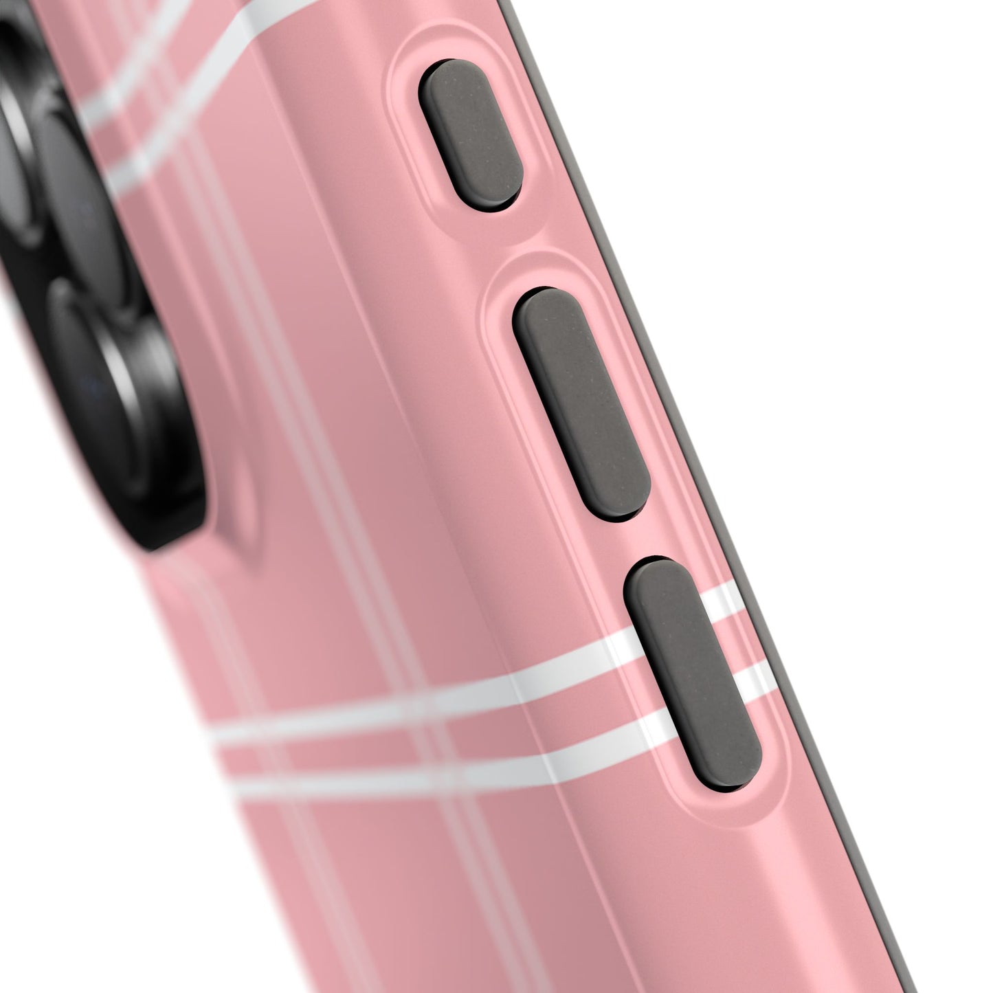 Impact-Resistant Phone Case -Girly Plaid