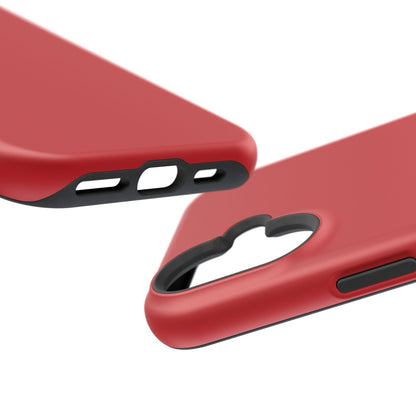 Impact-Resistant Phone Case - Lipstick Red