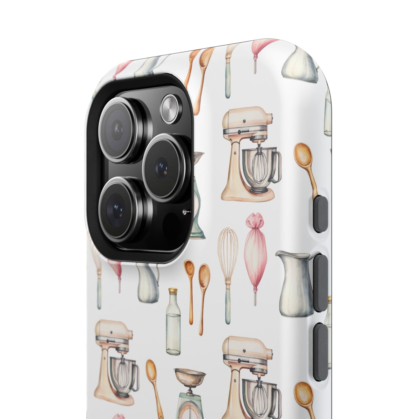 Impact-Resistant Phone Case- Watercolor Baker