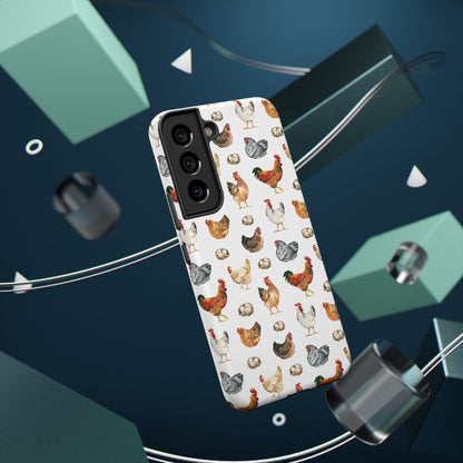 Impact-Resistant Phone Case - Chicken Love