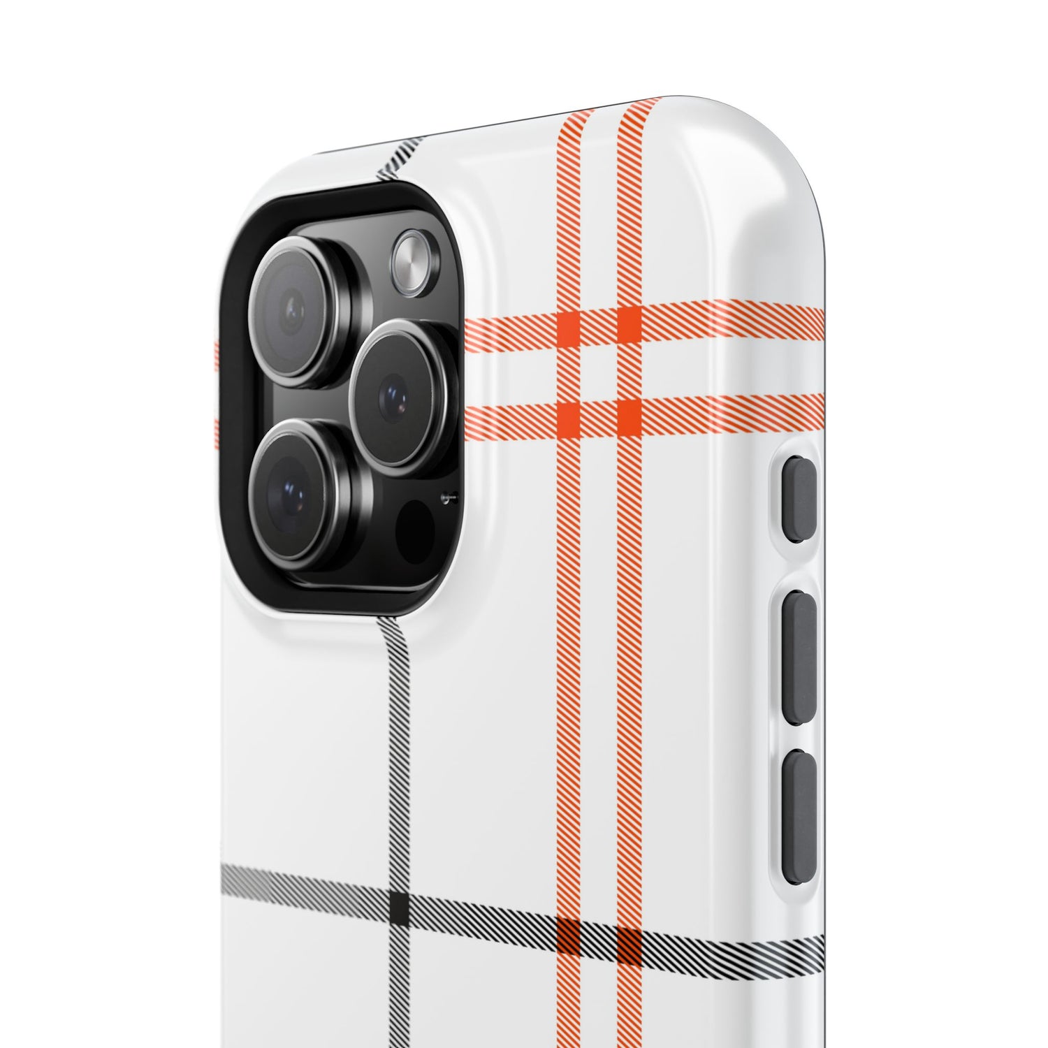 Fall Tartan Plaid  Impact-Resistant Phone Case