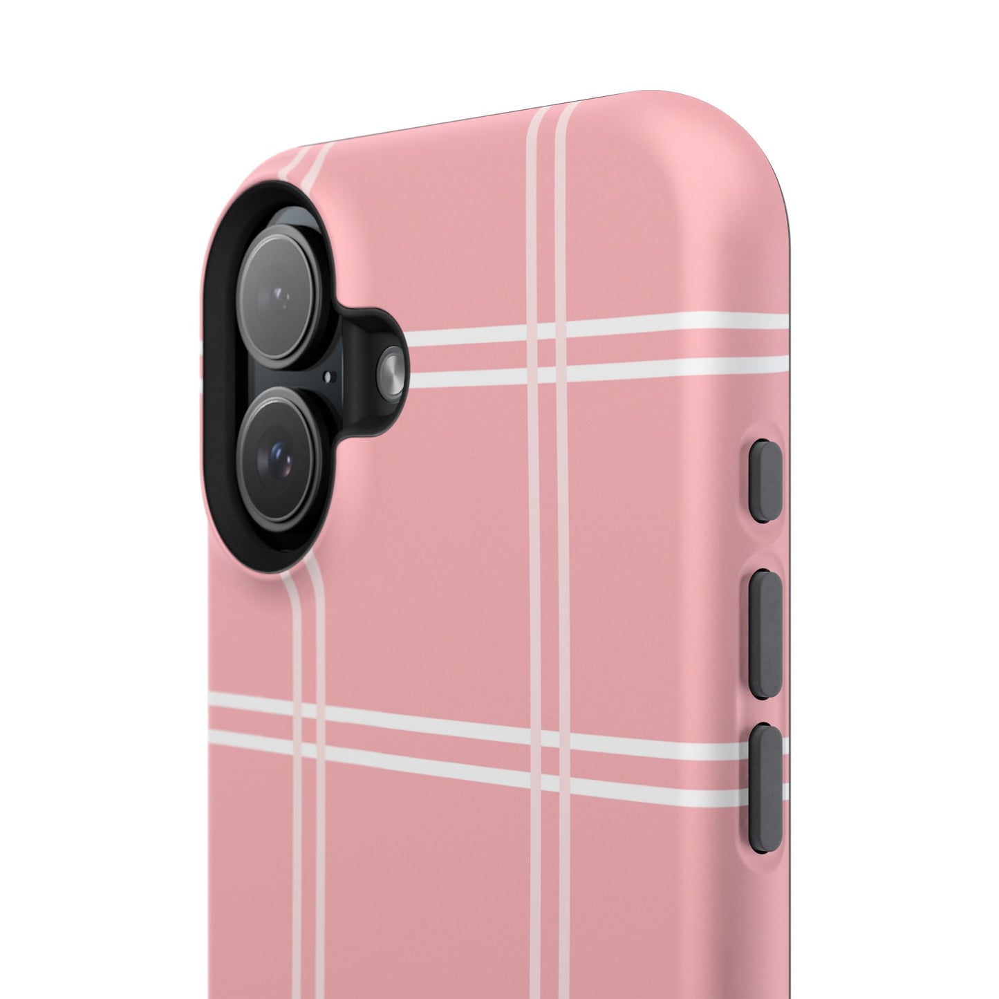 Impact-Resistant Phone Case -Girly Plaid