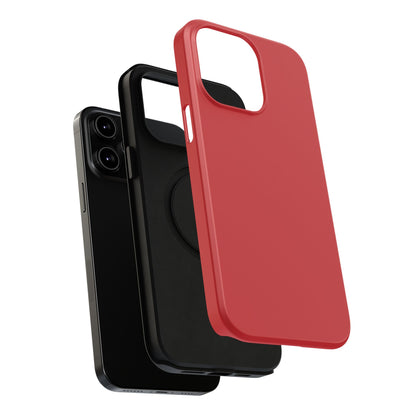 Impact-Resistant Phone Case - Lipstick Red