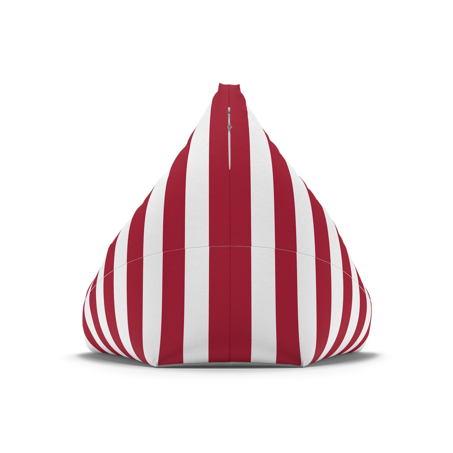 Nautical Stripe Red Bean Bag Chair Cover