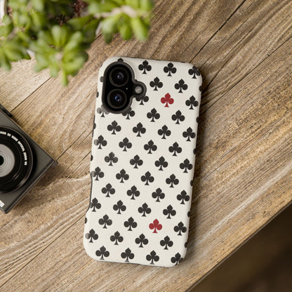 Impact-Resistant Phone Case- Playing Cards