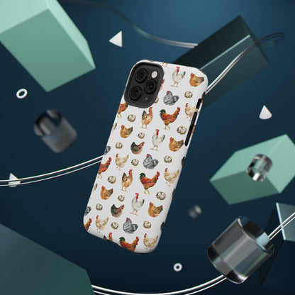 Impact-Resistant Phone Case - Chicken Love