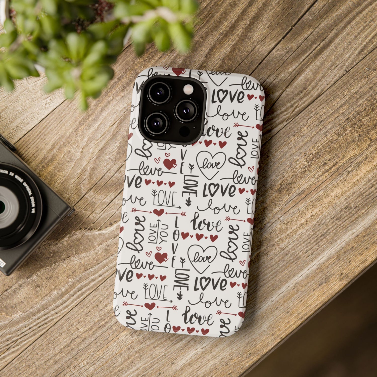 Impact-Resistant Cases-Valentine's Day Love