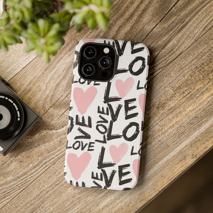 Impact-Resistant Phone Case - Valentine Love