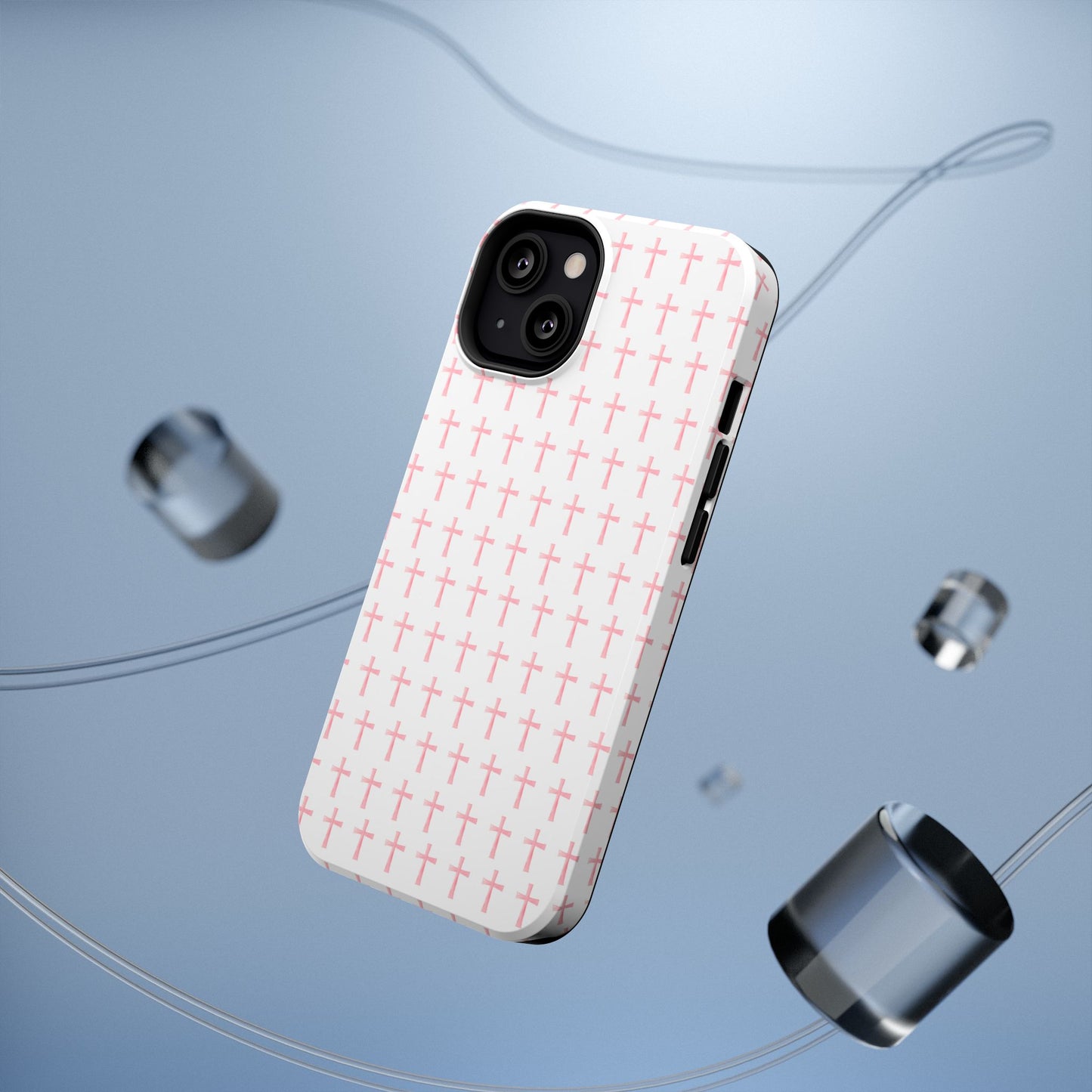 Impact-Resistant Phone Case - Easter Crosses