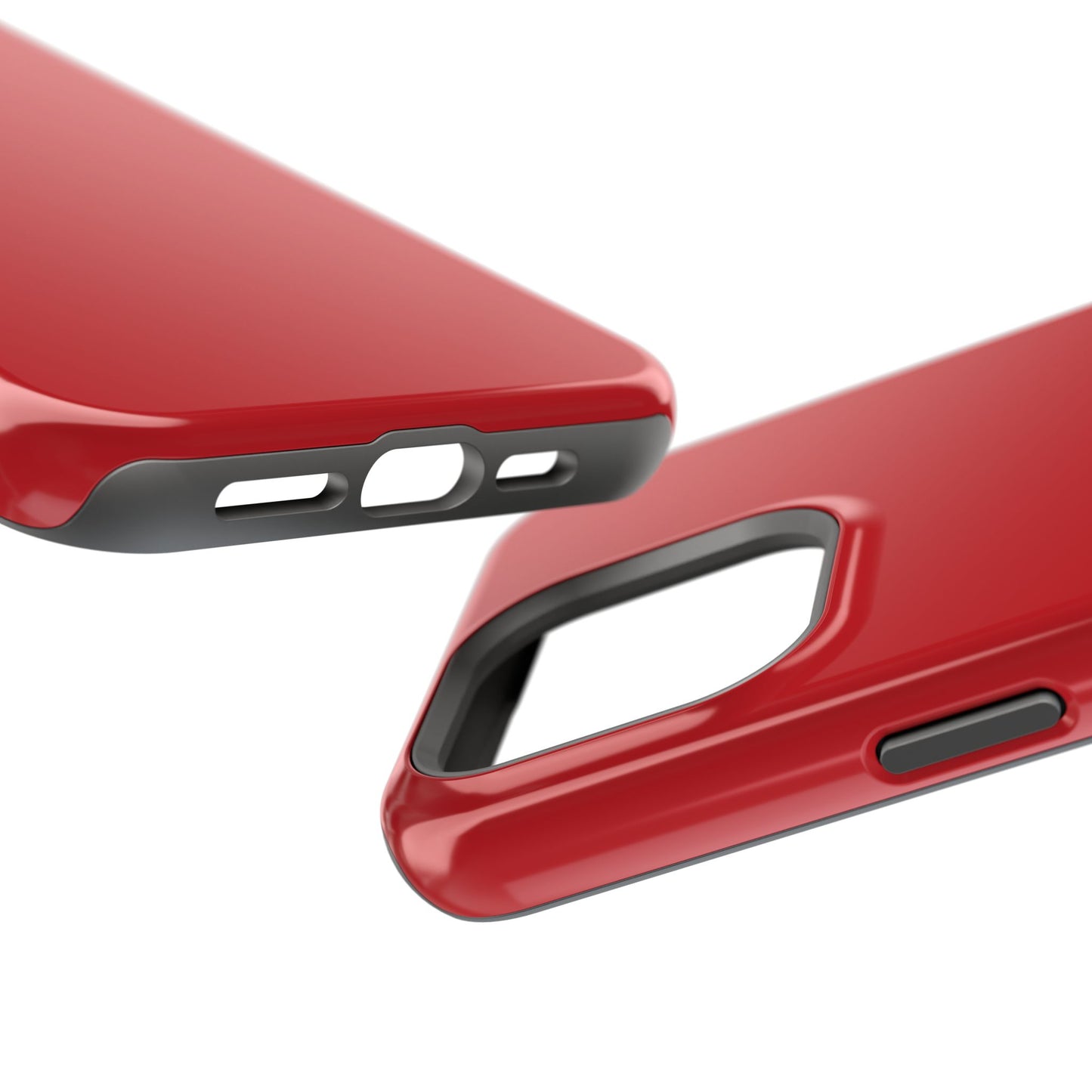 Impact-Resistant Phone Case - Lipstick Red