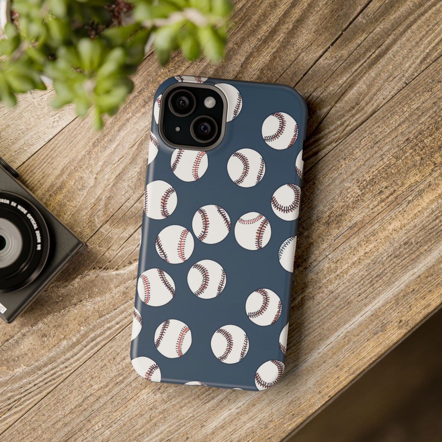 Impact-Resistant Phone Case - Baseball