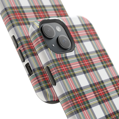 Christmas Tartan Plaid Impact-Resistant Phone Case