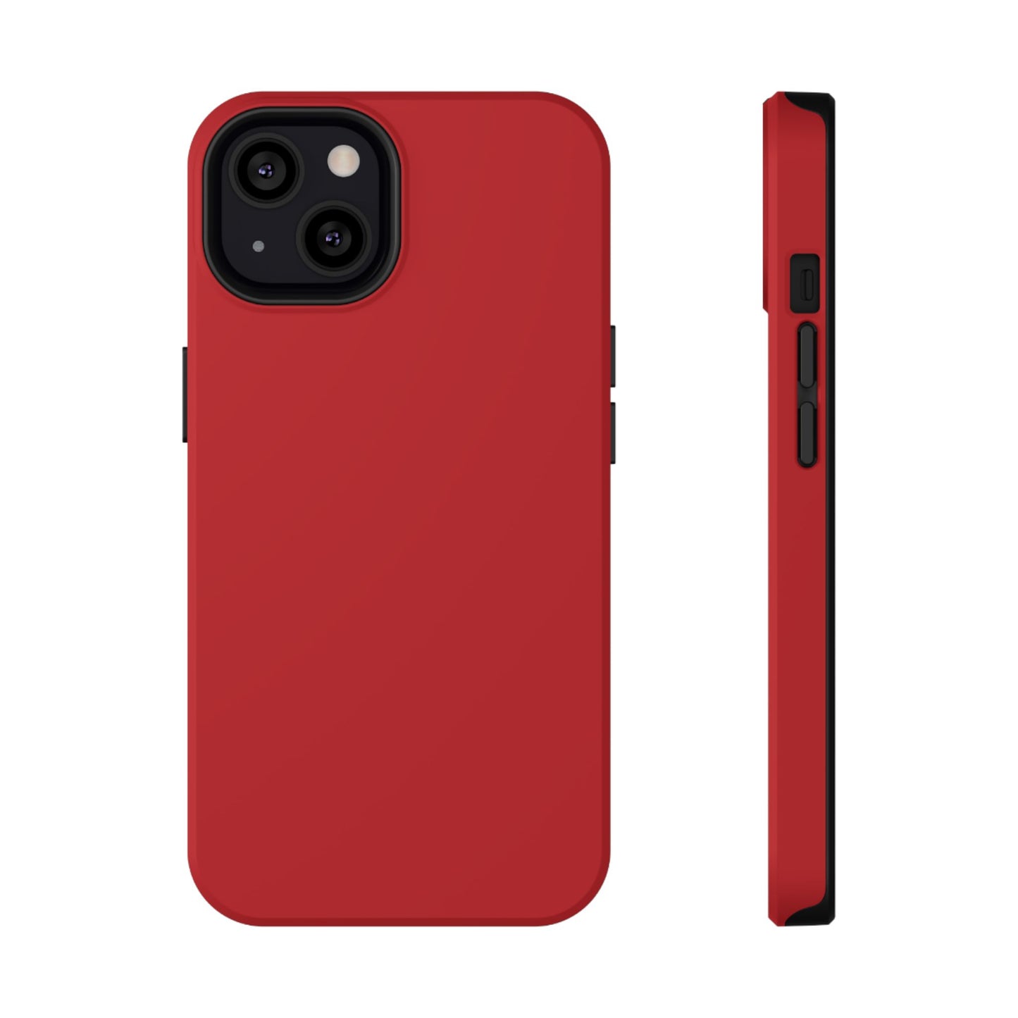 Impact-Resistant Phone Case - Lipstick Red