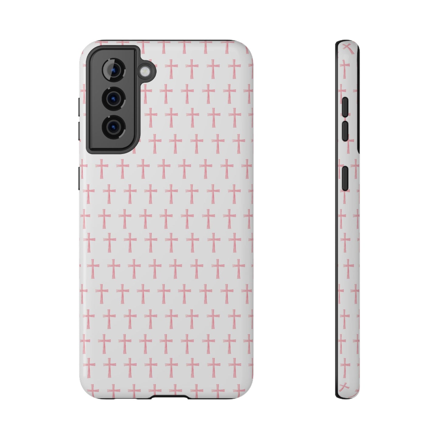 Impact-Resistant Phone Case - Easter Crosses