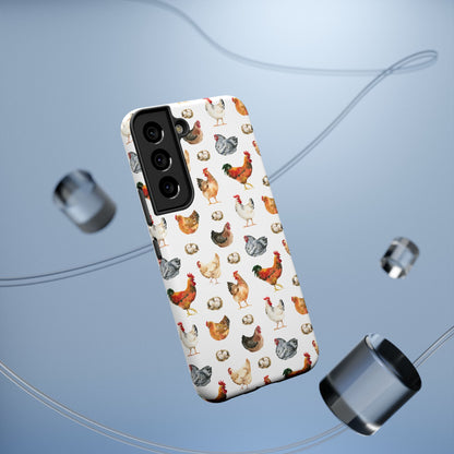 Impact-Resistant Phone Case - Chicken Love