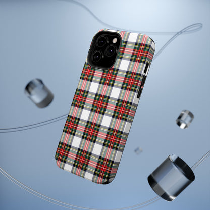 Christmas Tartan Plaid Impact-Resistant Phone Case