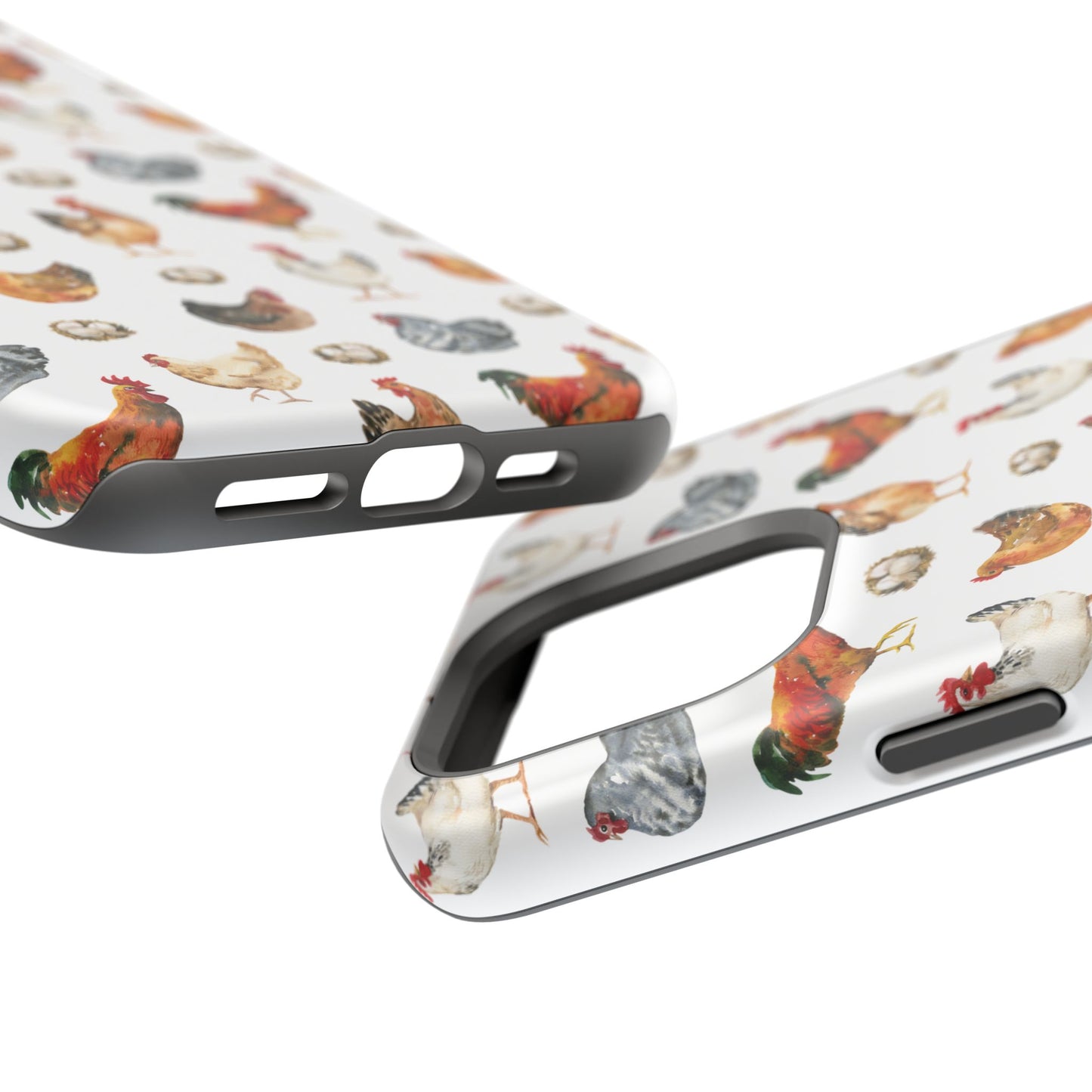 Impact-Resistant Phone Case - Chicken Love