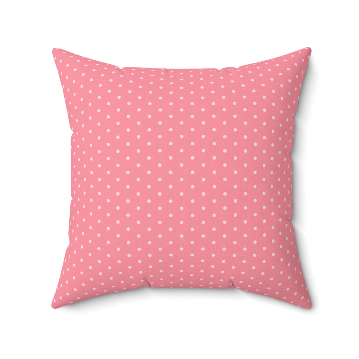 Spun Polyester Square Pillow with Removable Cover Hedgehog Playdate Plaid Polka Dots