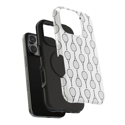 Impact-Resistant Phone Case- Tennis Racquets