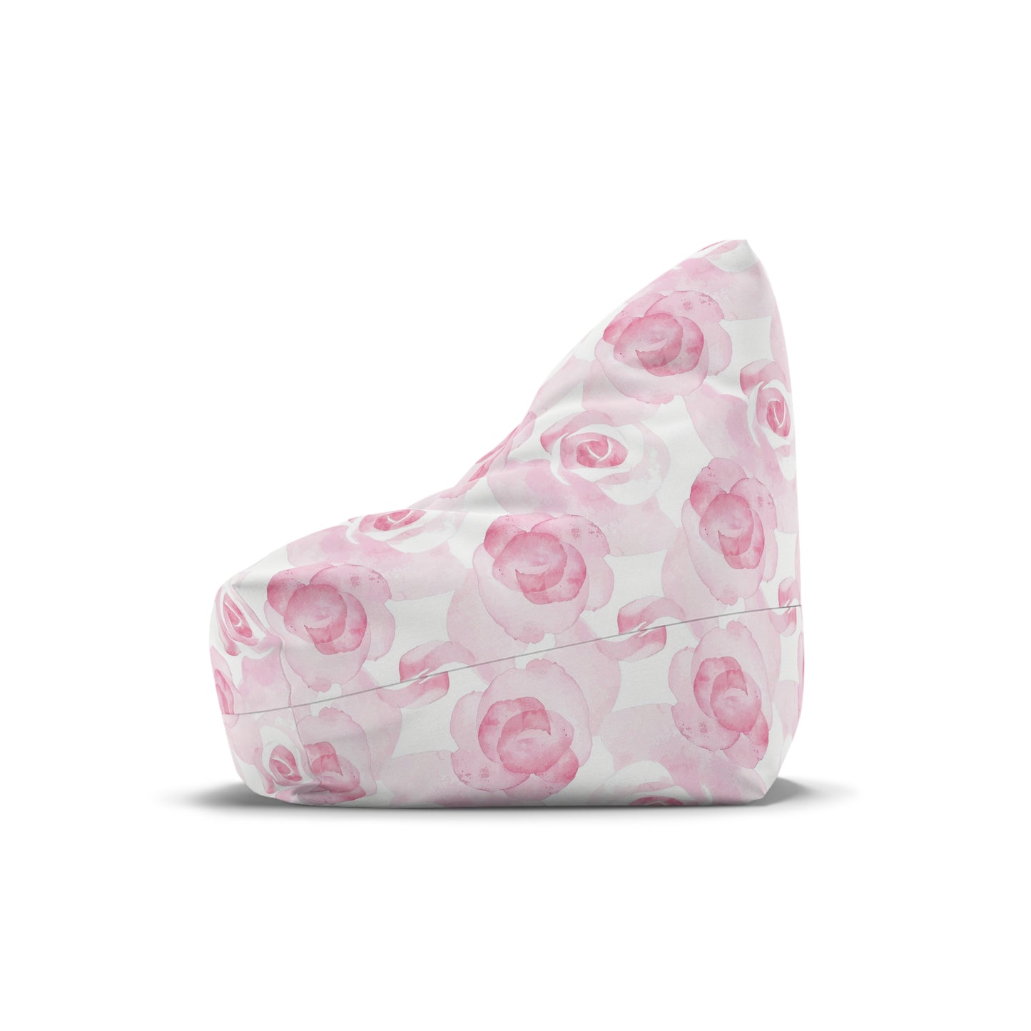 Watercolor Roses Bean Bag Chair Cover