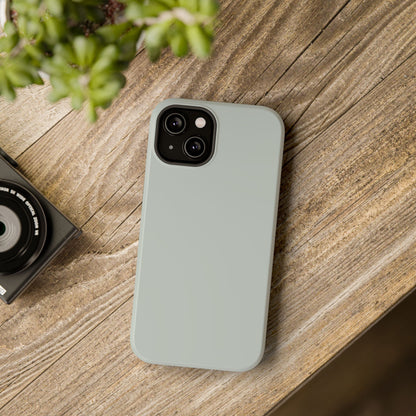 Impact-Resistant Phone Case -Neutral Green