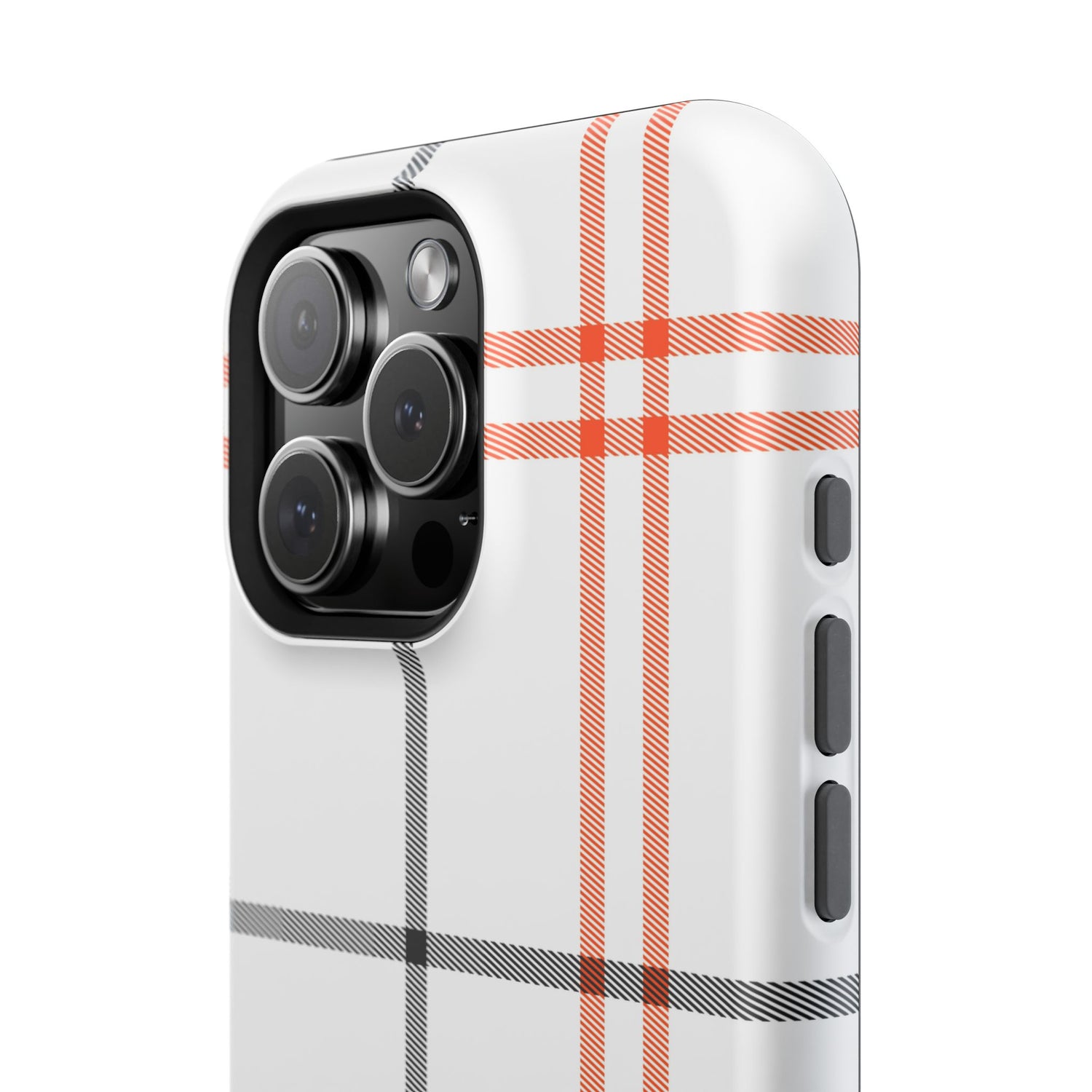 Fall Tartan Plaid  Impact-Resistant Phone Case