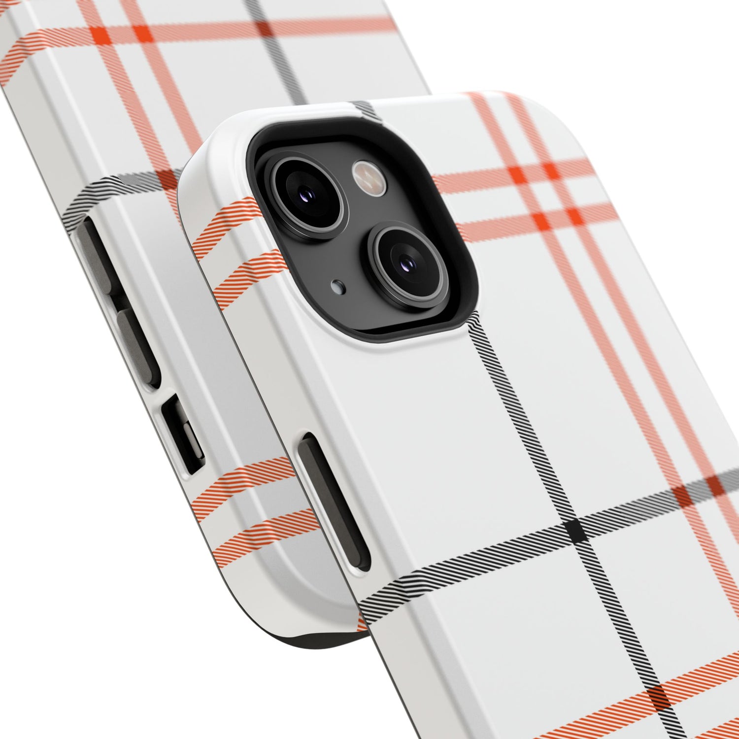 Fall Tartan Plaid  Impact-Resistant Phone Case