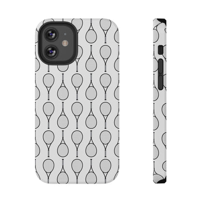 Impact-Resistant Phone Case- Tennis Racquets