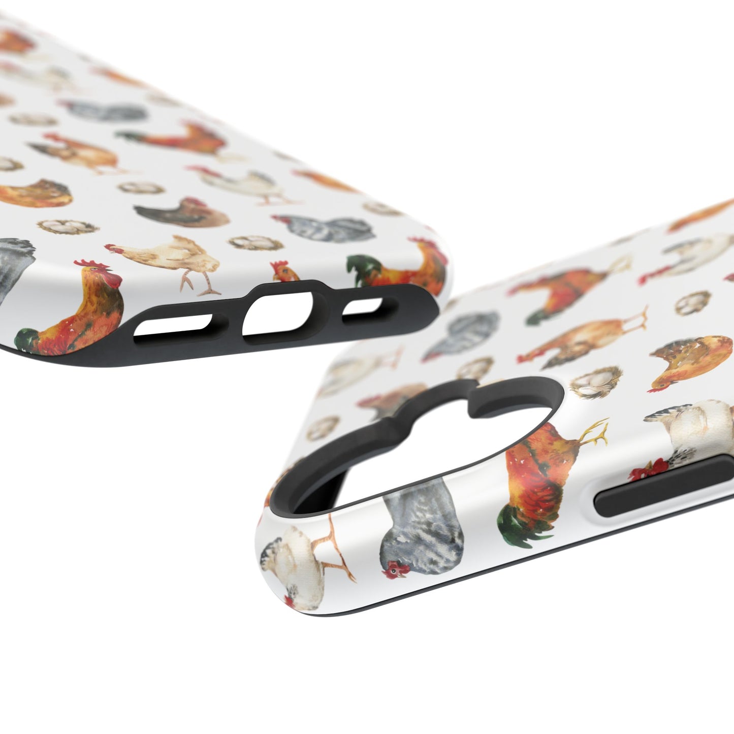 Impact-Resistant Phone Case - Chicken Love