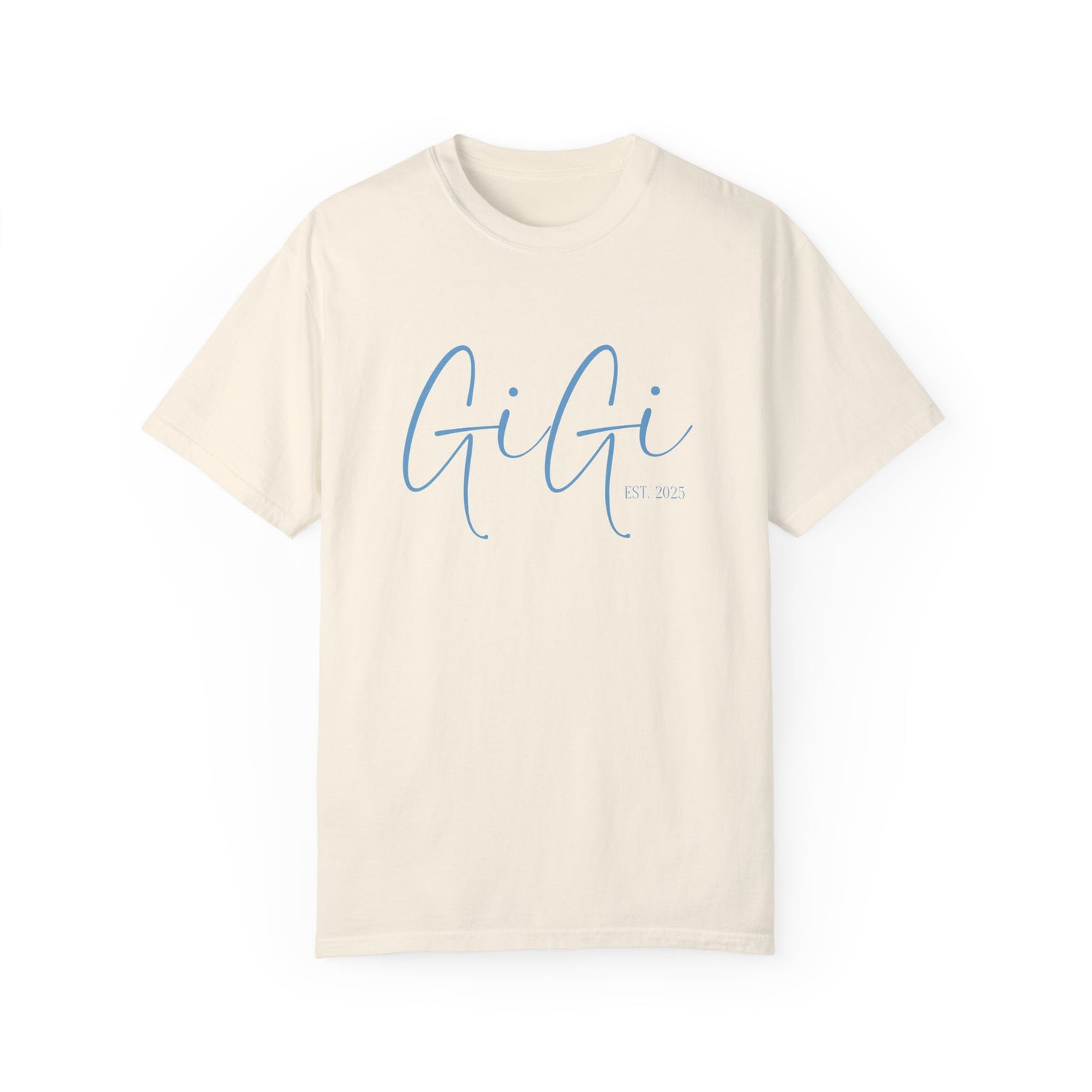GiGi Est 2025 Garment-Dyed Shirt Blue