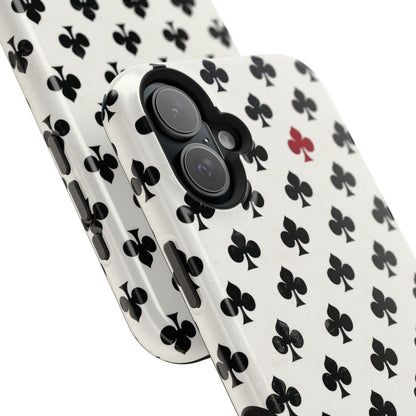 Impact-Resistant Phone Case- Playing Cards