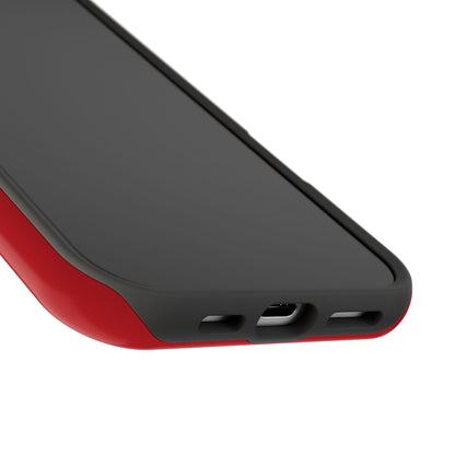 Impact-Resistant Phone Case - Lipstick Red