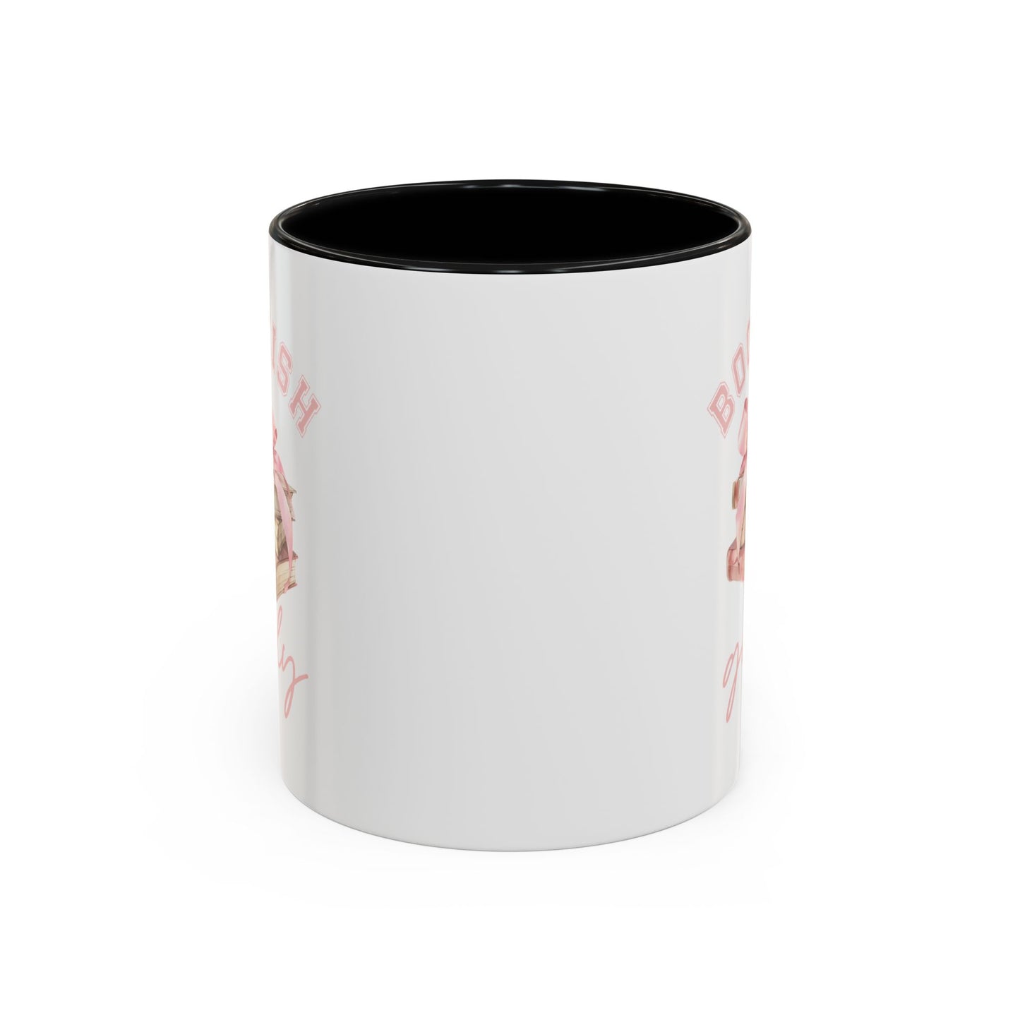 Accent Coffee Mug (11, 15oz)- Bookish Girly