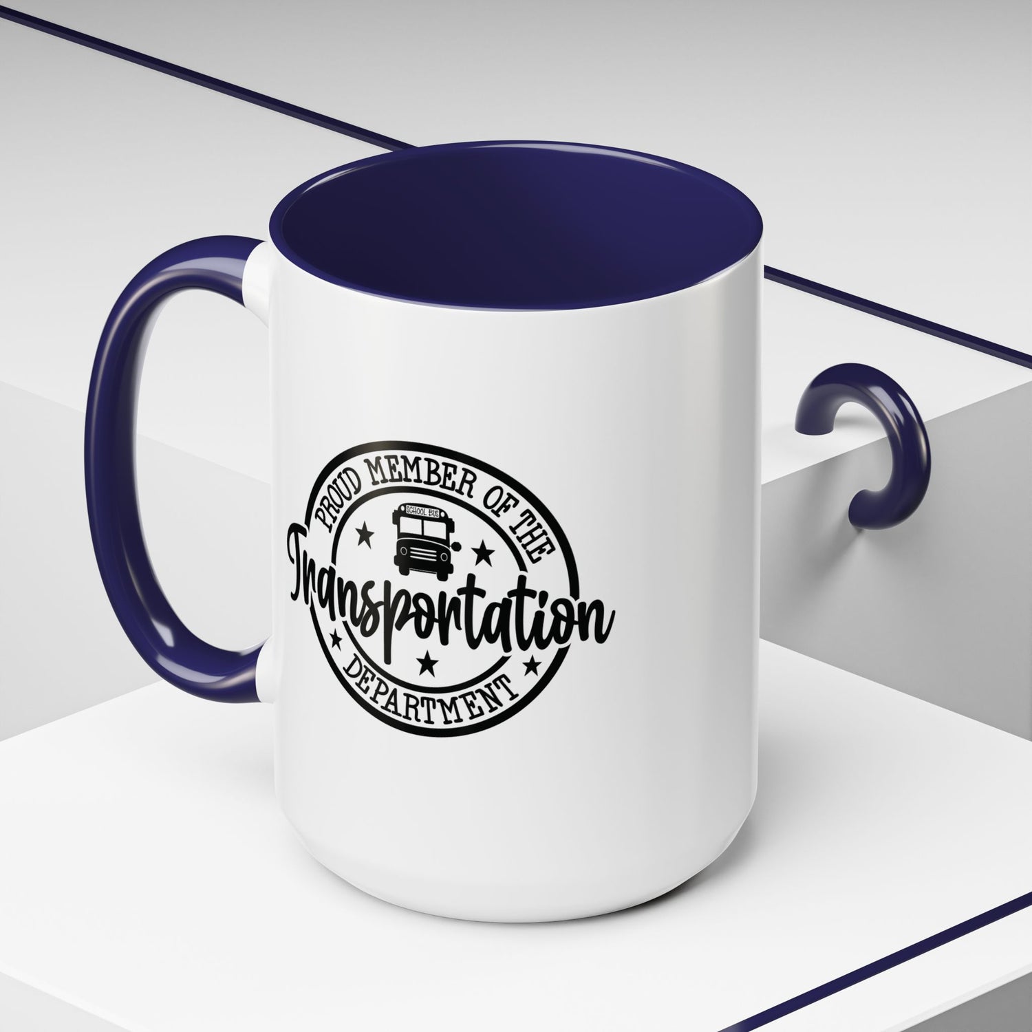 Transportation Department Coffee Mug, Proud Member Mug, Gift for Drivers, Transportation Lover Gift, Fun Coffee Cup, Tea and Coffee Mug