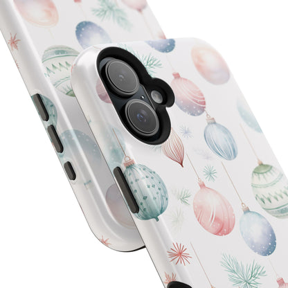 Watercolor Christmas Ornament Impact-Resistant Phone Case