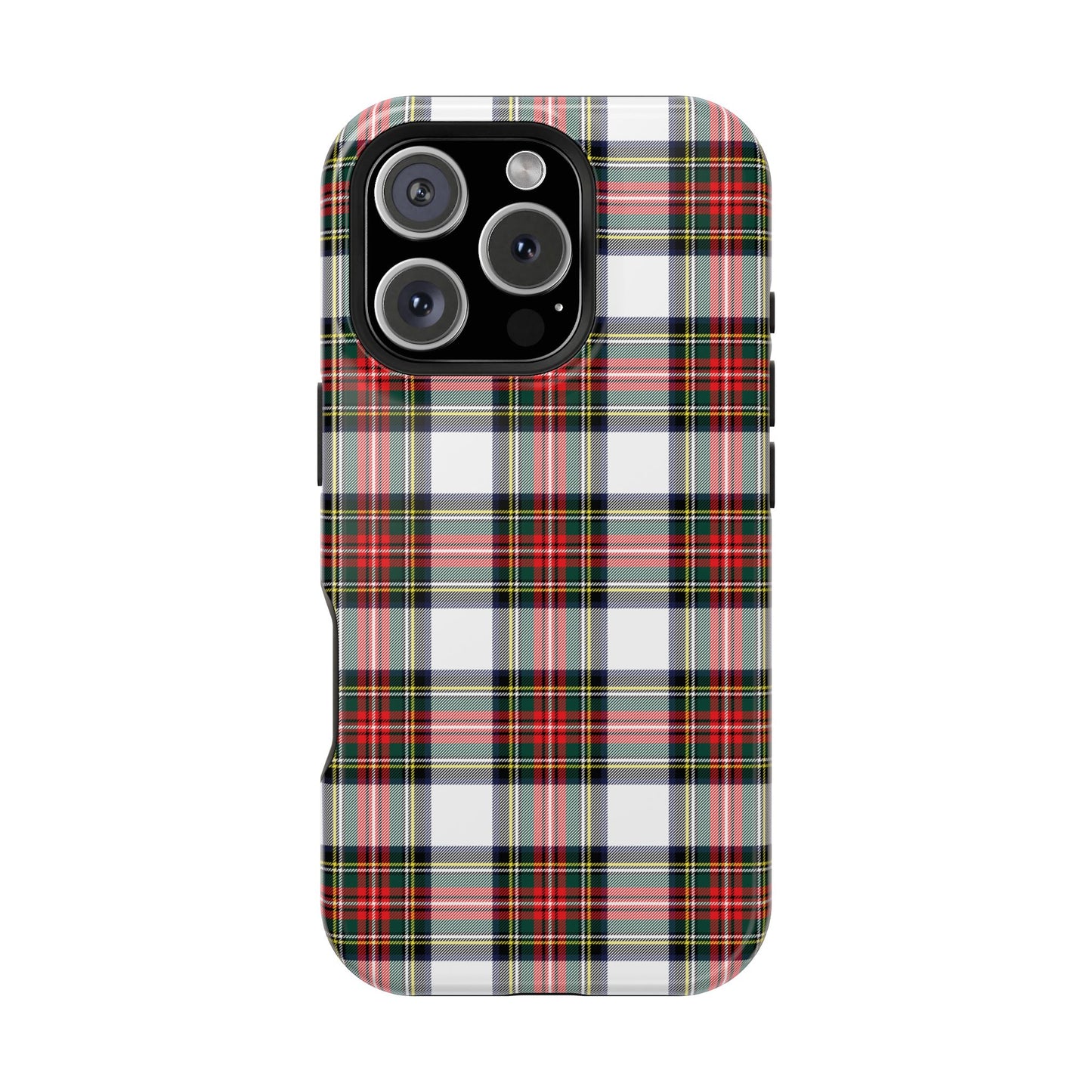 Christmas Tartan Plaid Impact-Resistant Phone Case