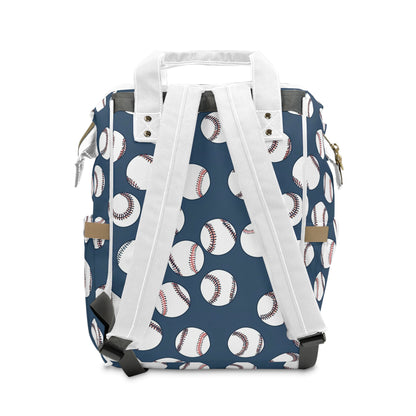 Baseball Multifunctional Diaper Backpack