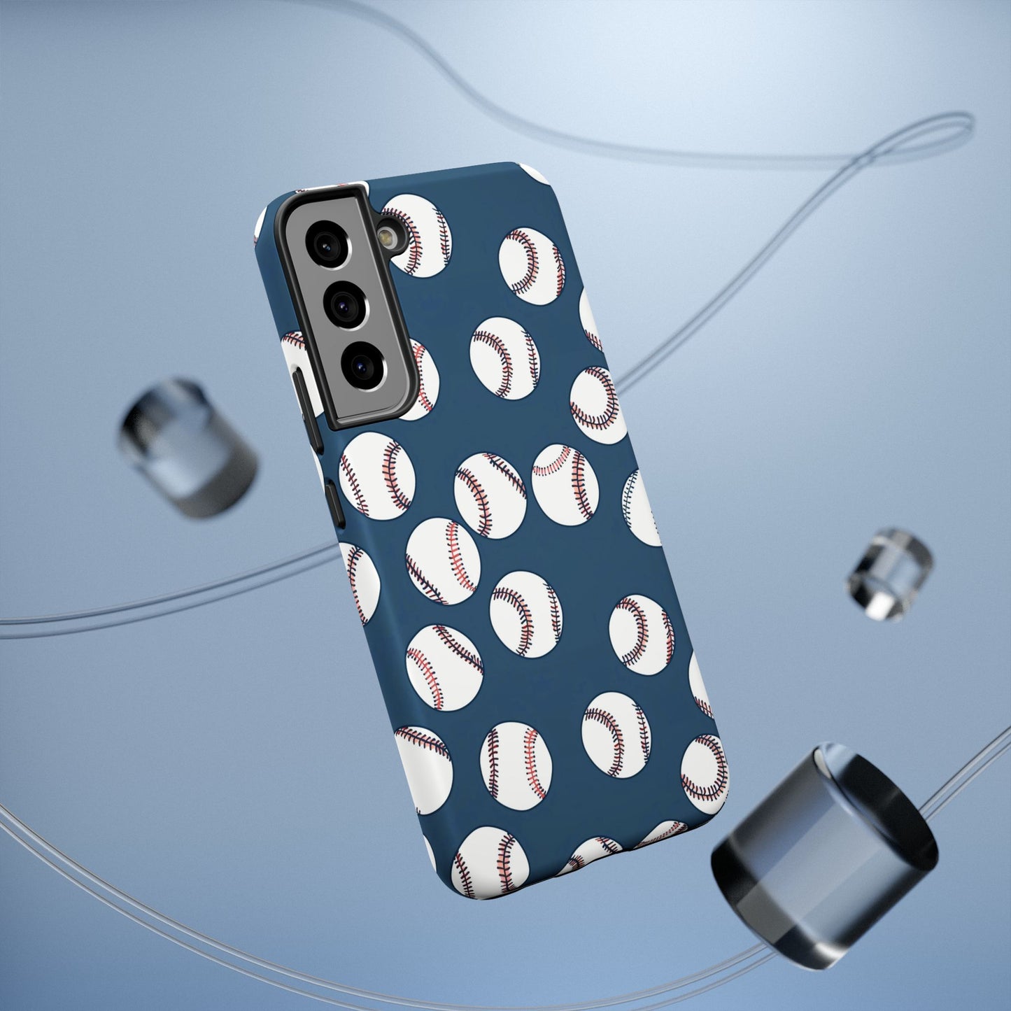 Impact-Resistant Phone Case - Baseball