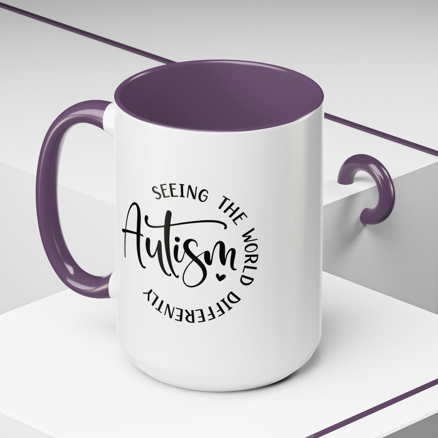 Autism Awareness Coffee Mug, Gift for Teachers, Unique Home Decor, Autism Support Mug, Inspirational Coffee Cup