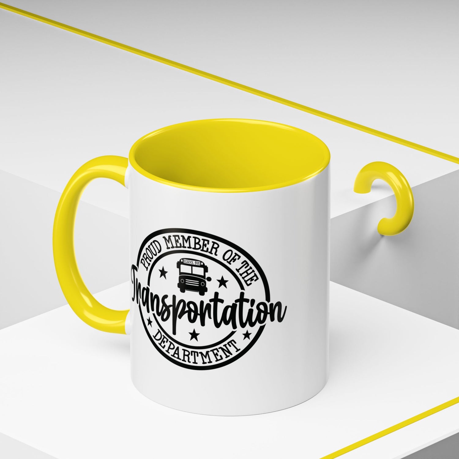 Transportation Department Coffee Mug, Proud Member Mug, Gift for Drivers, Transportation Lover Gift, Fun Coffee Cup, Tea and Coffee Mug
