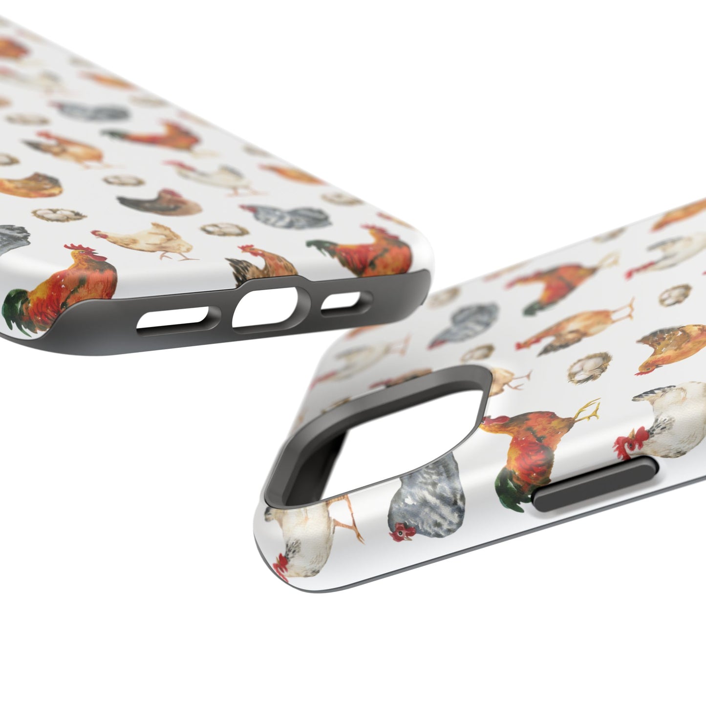 Impact-Resistant Phone Case - Chicken Love