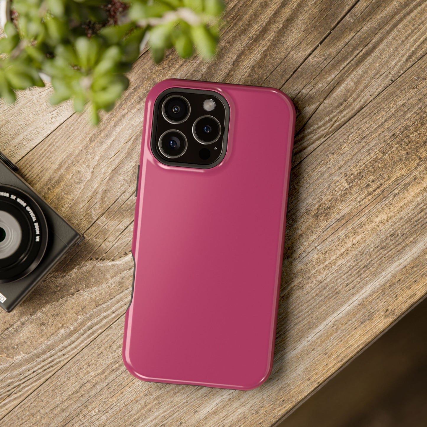 Impact-Resistant Phone Case- Valentine Pink