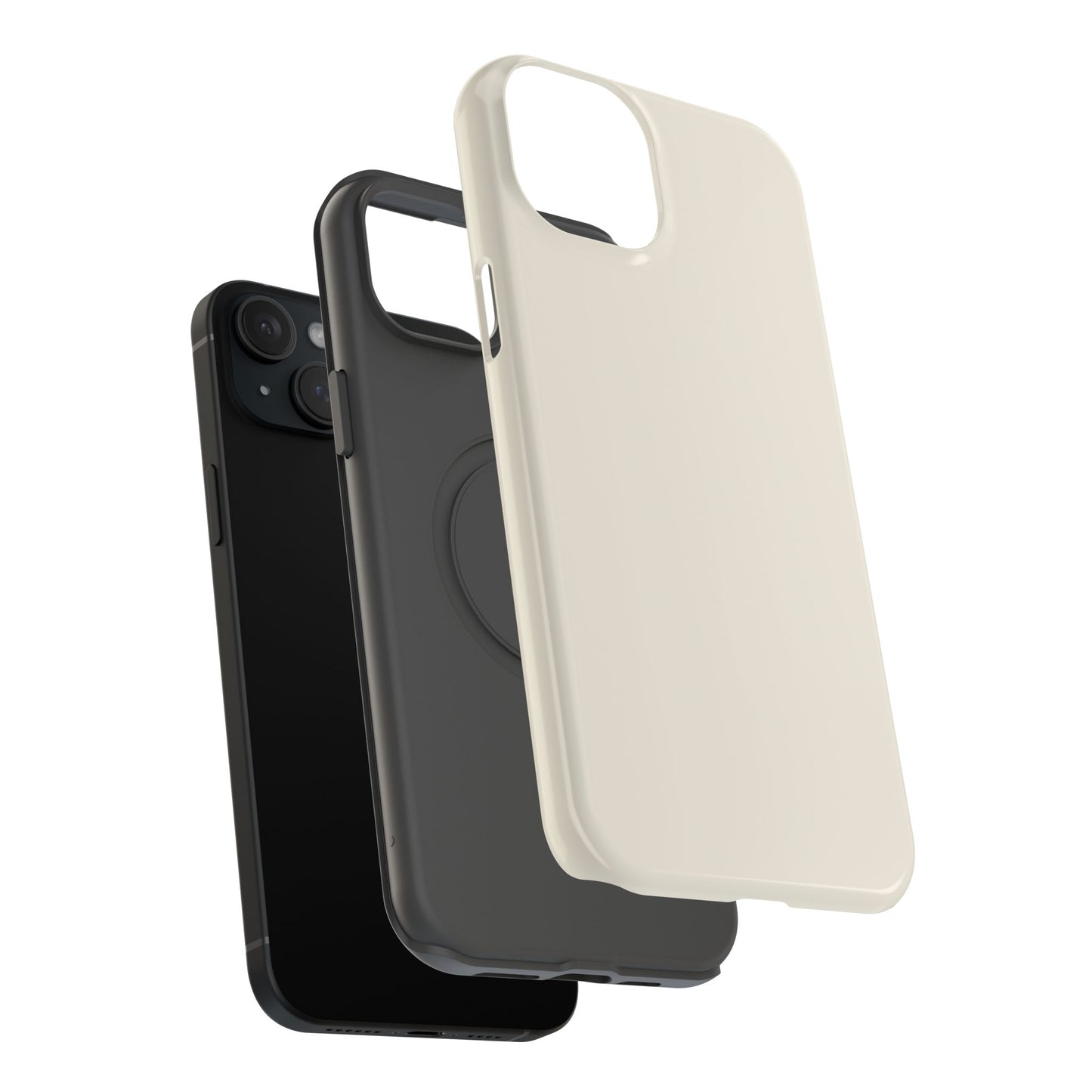 Impact-Resistant Phone Case - Crème