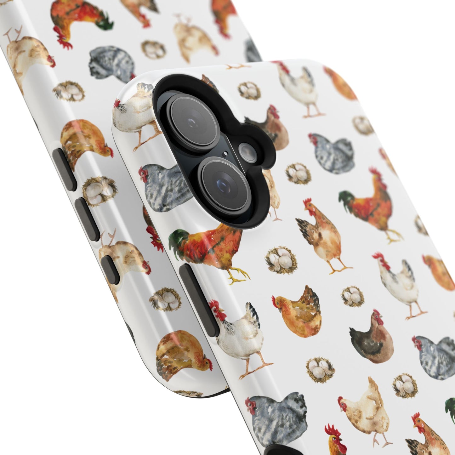 Impact-Resistant Phone Case - Chicken Love