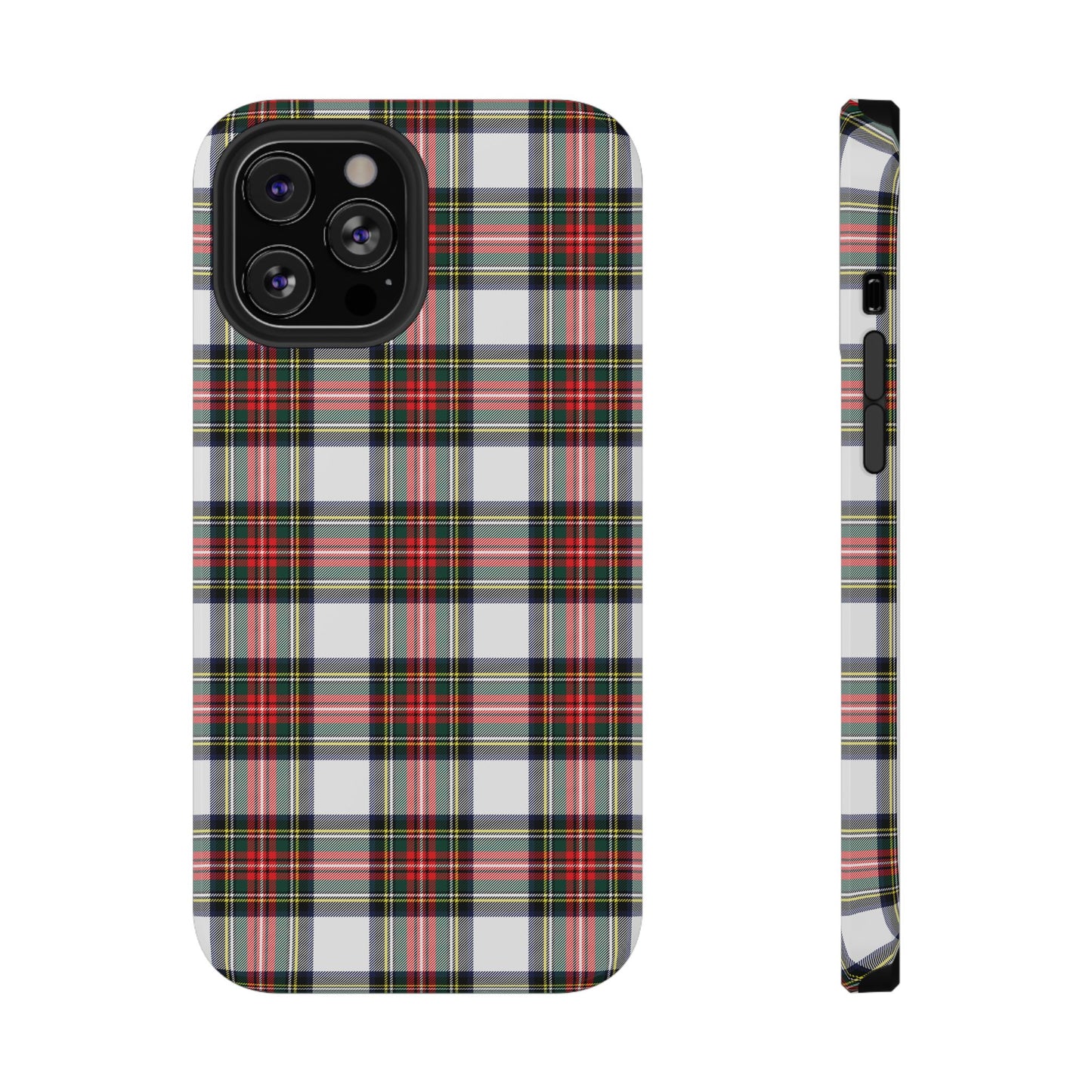 Christmas Tartan Plaid Impact-Resistant Phone Case