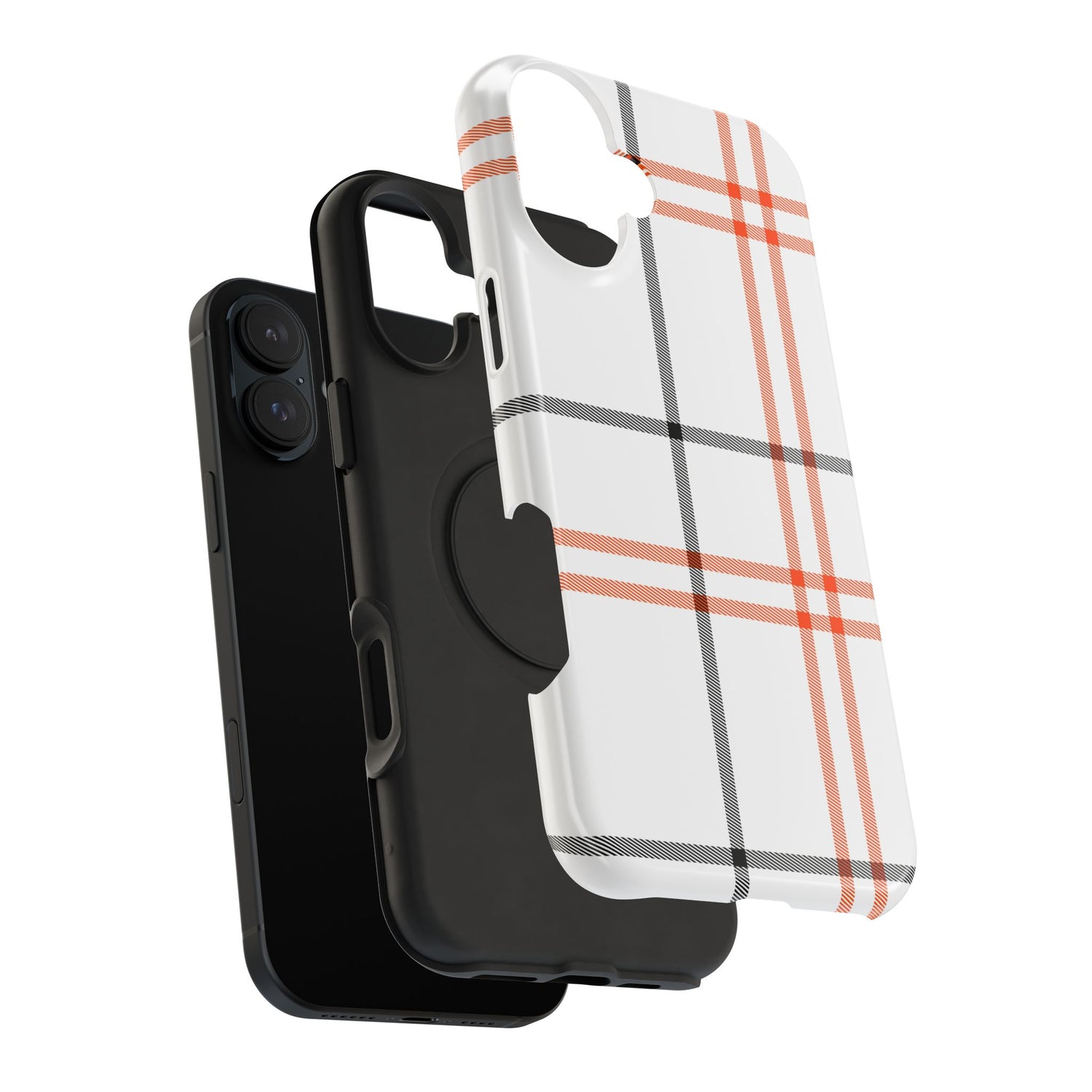 Fall Tartan Plaid  Impact-Resistant Phone Case