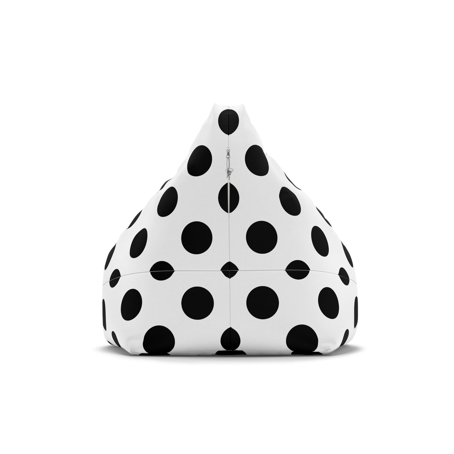 Black and White Polka Dot Bean Bag Chair Cover