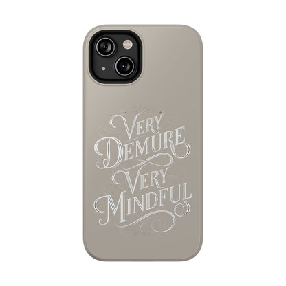 Impact-Resistant Phone Case -Demure