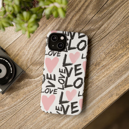 Impact-Resistant Phone Case - Valentine Love